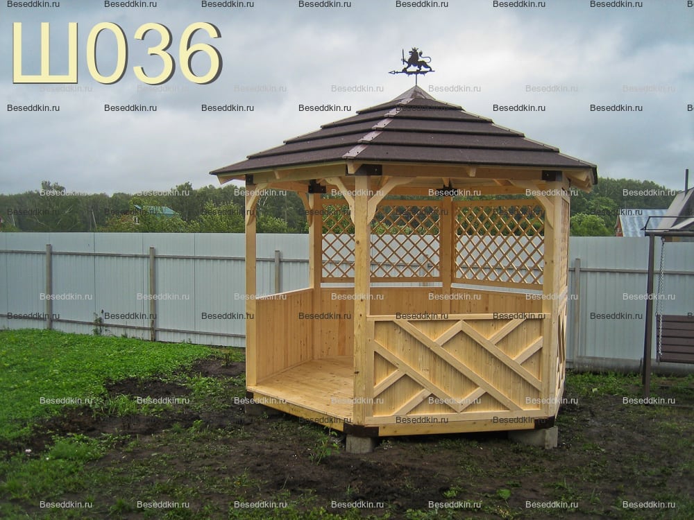Беседка Ш-036 от компании «Династия»